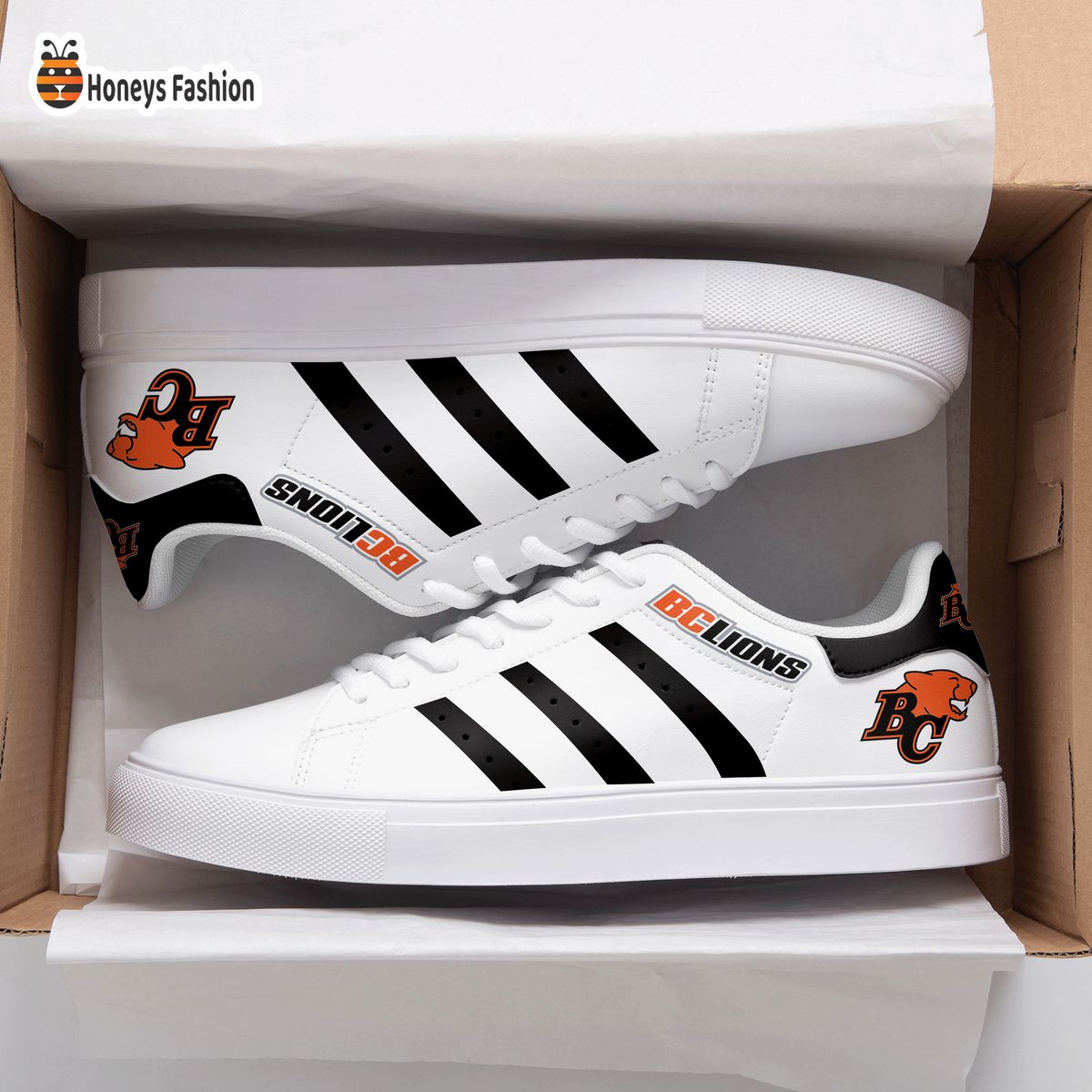 BC Lions Stan Smith Skate Shoes