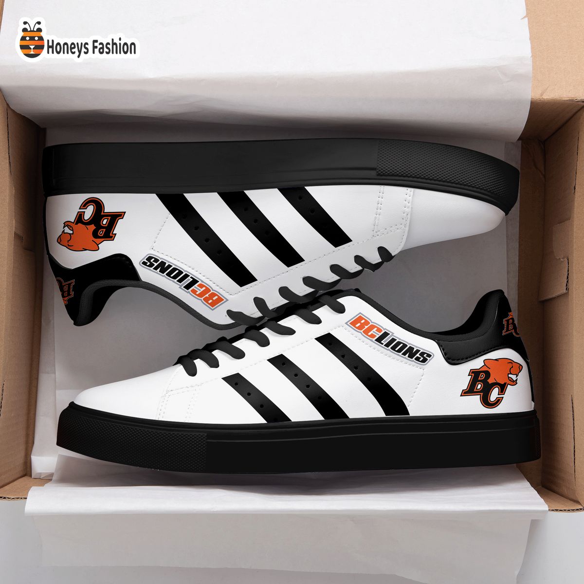 BC Lions Stan Smith Skate Shoes