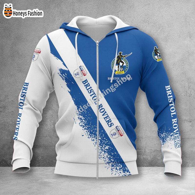 Bristol Rovers Lion 3d Hoodie Polo