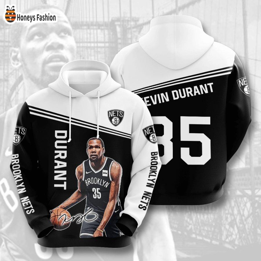 Brooklyn Nets Kevin Durant NBA 3D Hoodie