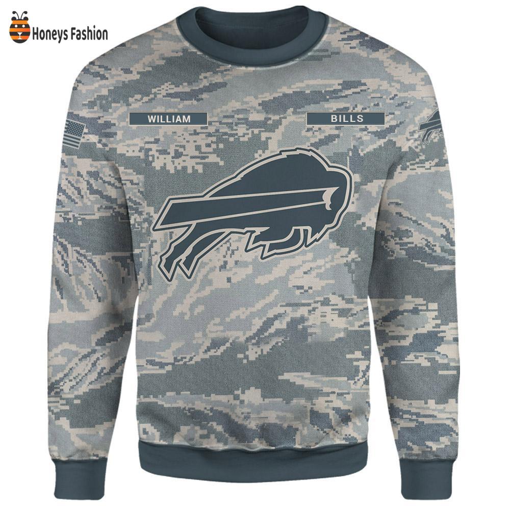 Buffalo Bills U.S Air Force ABU Camouflage Personalized T-Shirt Hoodie