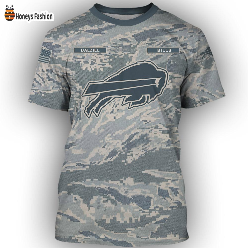Buffalo Bills U.S Air Force ABU Camouflage Personalized T-Shirt Hoodie