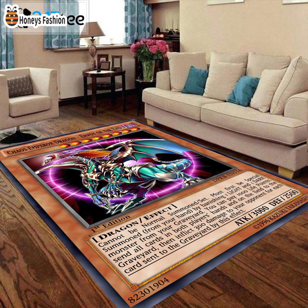 Chaos Emperor Dragon Envoy Of The End Card Rug Carpet
