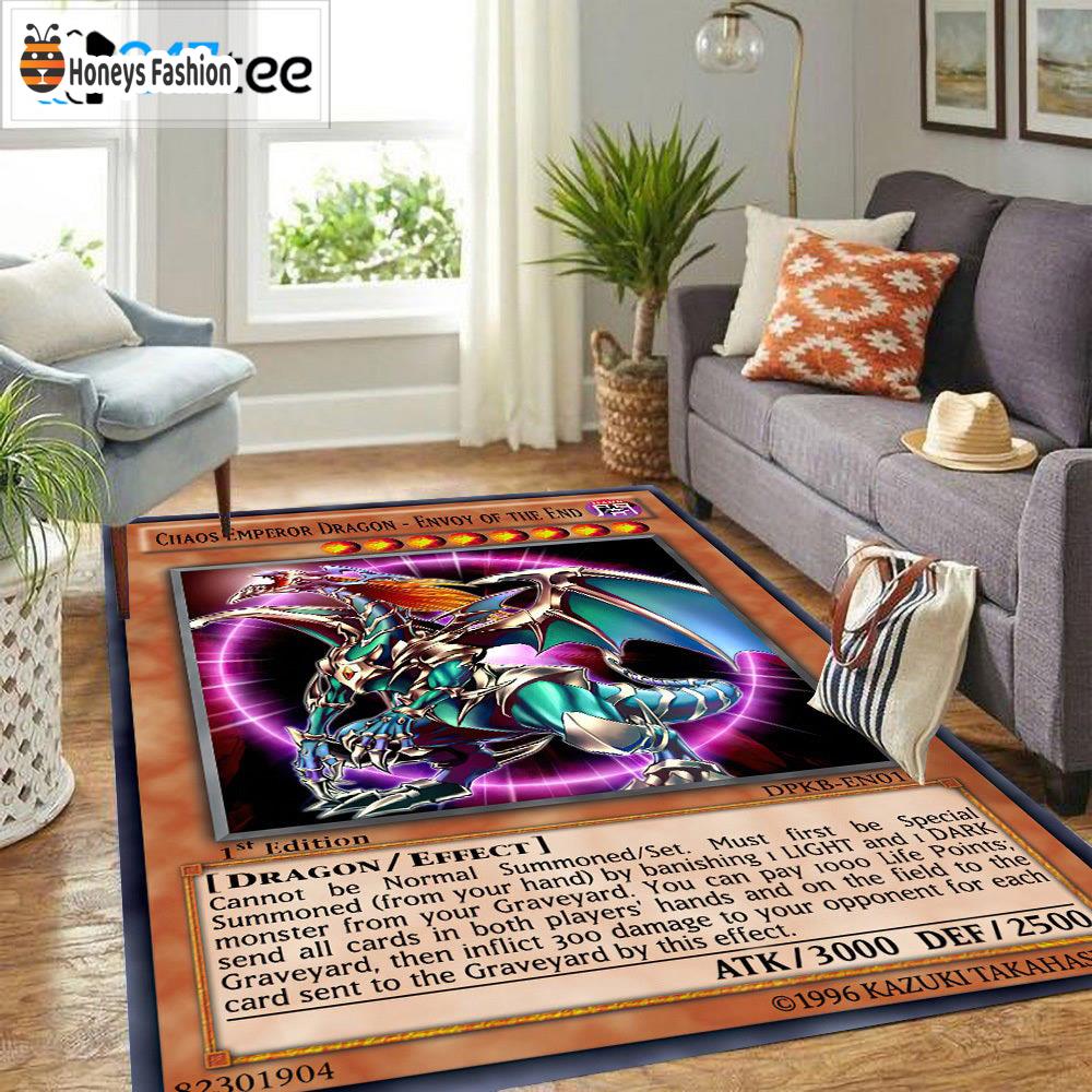Chaos Emperor Dragon Envoy Of The End Card Rug Carpet