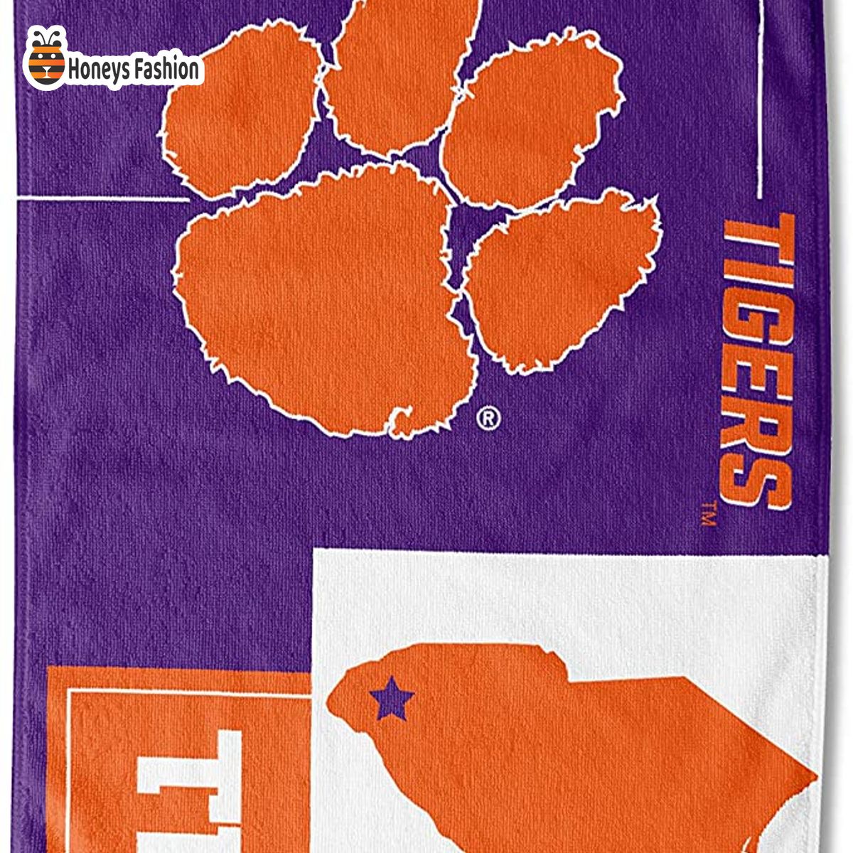Clemson Tigers NCAA Beach Towel