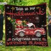 Cornell Big Red This Is My Hallmark Christmas Movie Watching Blanket