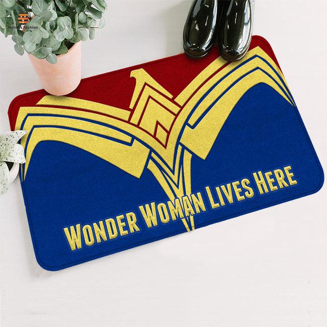 DC Comics Wonder Women Lives Here Doormat