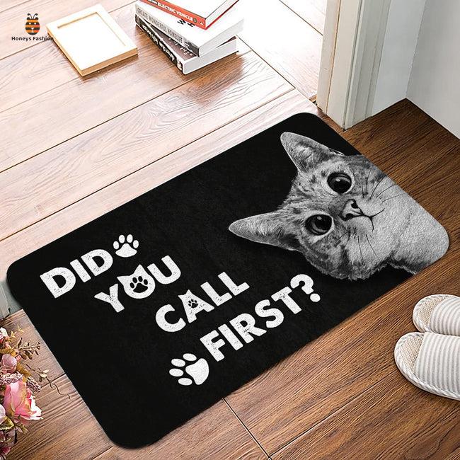 Did You Call First Doormat
