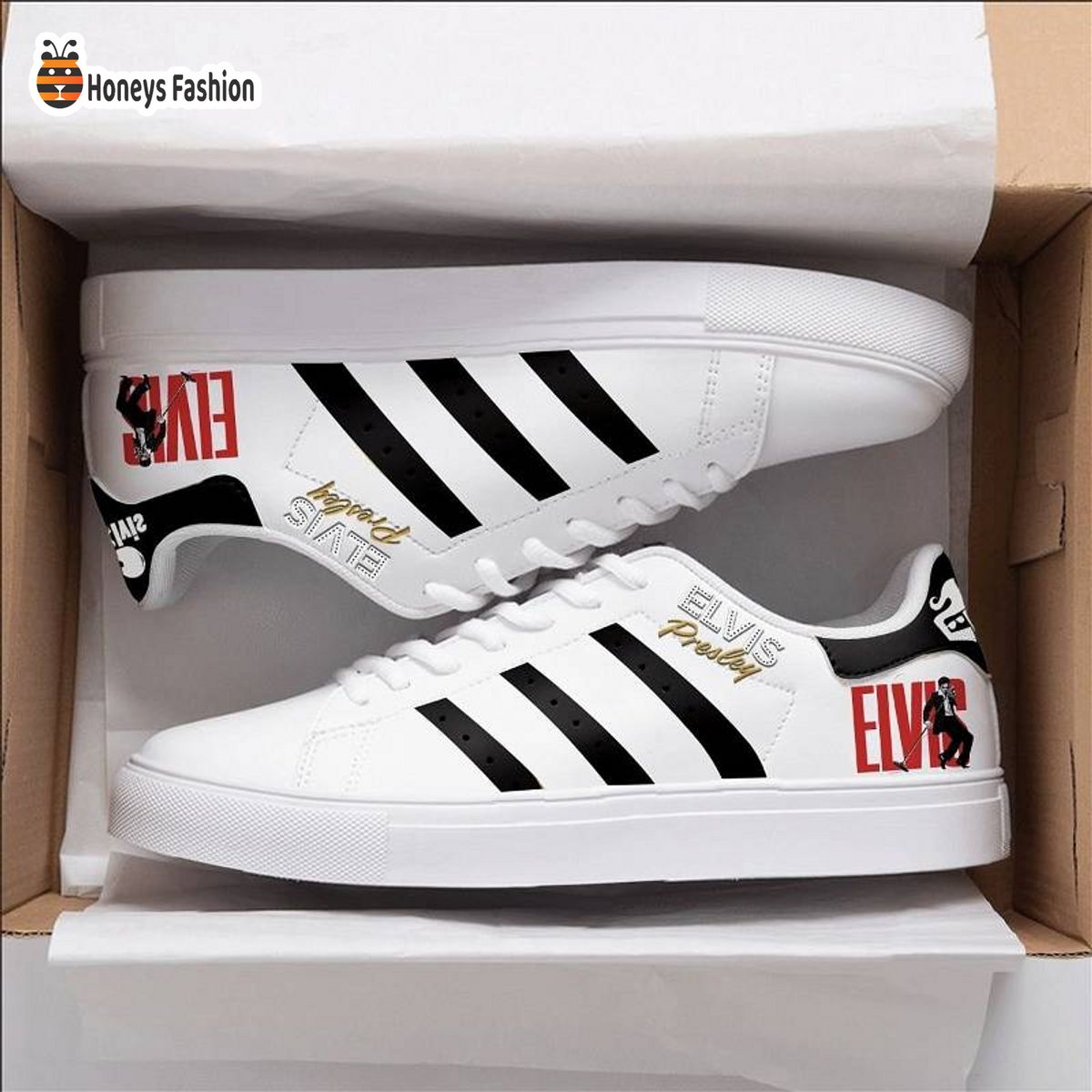 Elvis Presley Rock And Roll Stan Smith Shoes