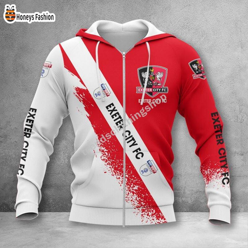 Exeter City Lion 3d Hoodie Polo