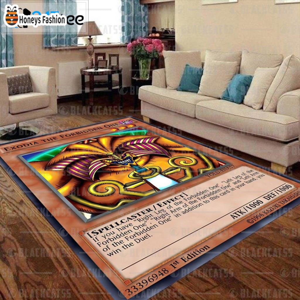 Exodia The Forbidden One Card Rug Carpet