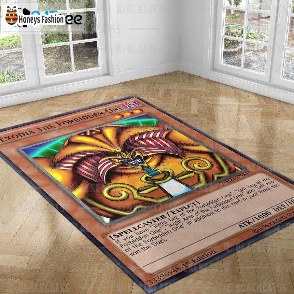 Exodia The Forbidden One Card Rug Carpet