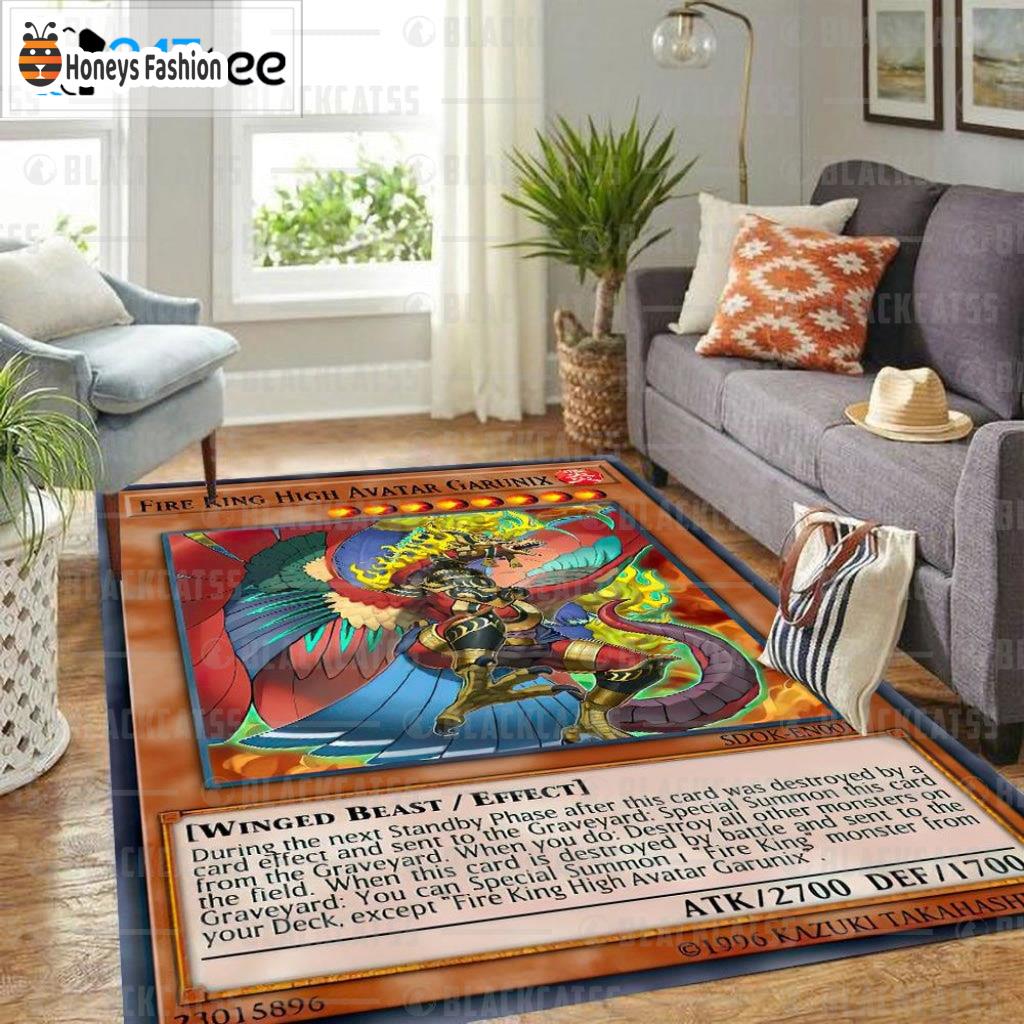 Fire King High Avatar Garunix Card Rug Carpet