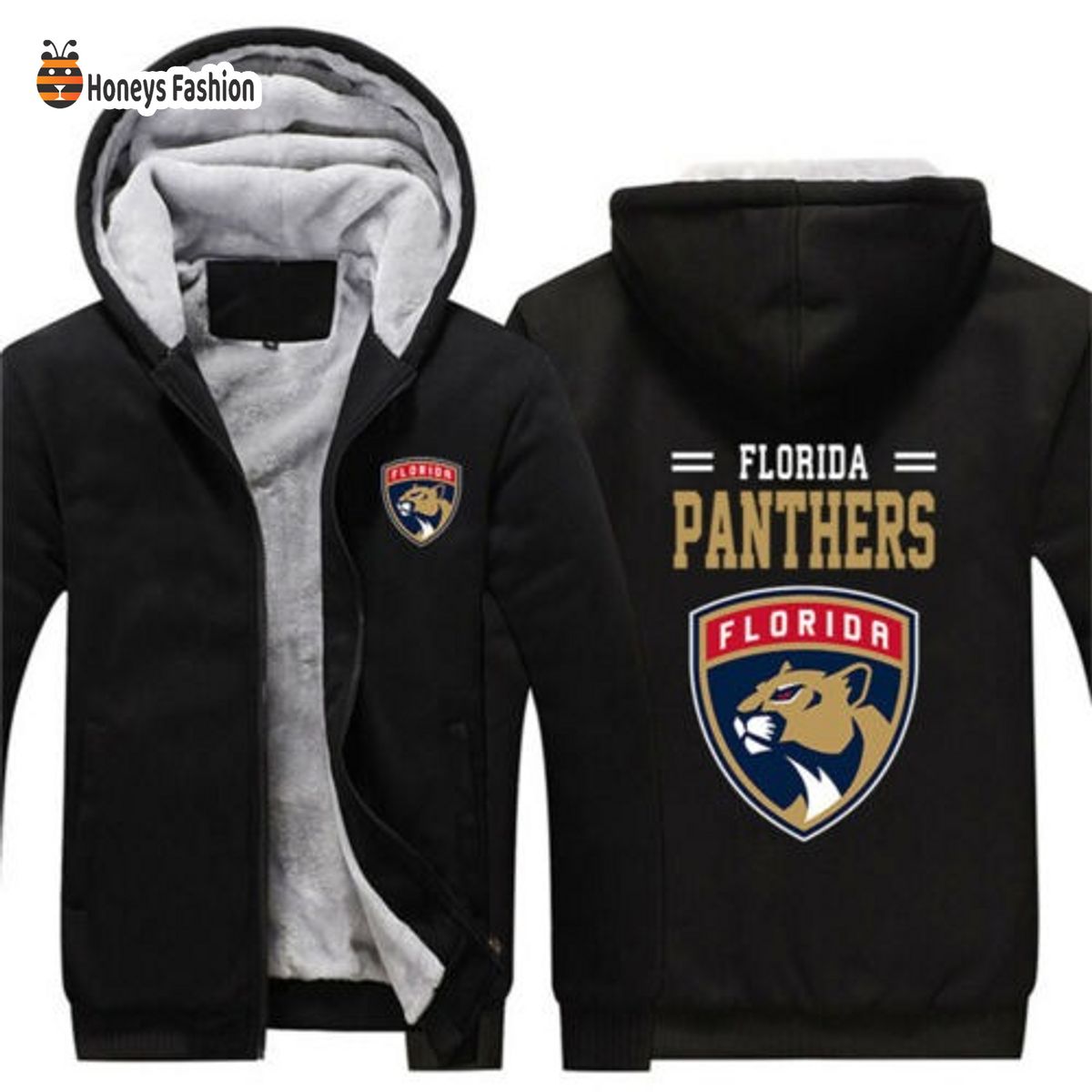 Florida Panthers NHL 3D Fleece Hoodie