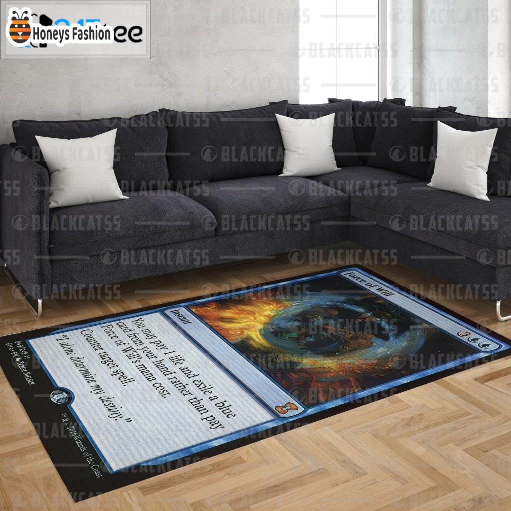 Force Of Will Card Rug Carpet