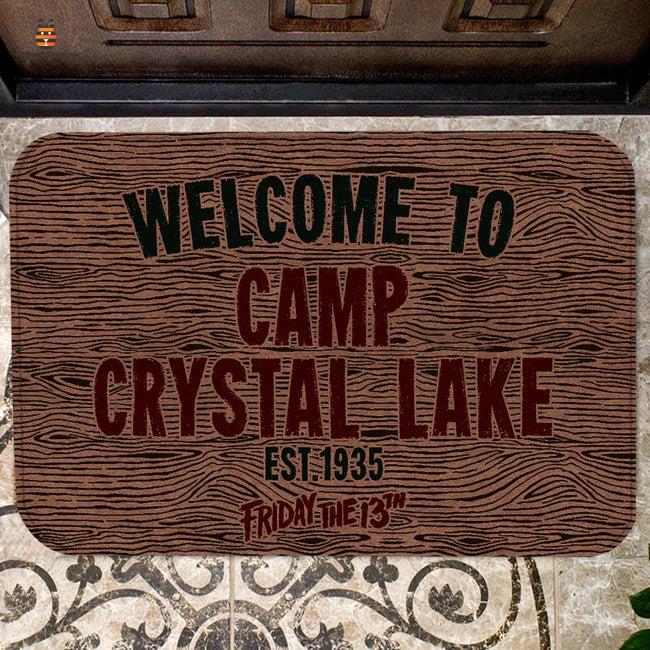 Friday The 13th Welcome To Camp Crystal Lake Doormat