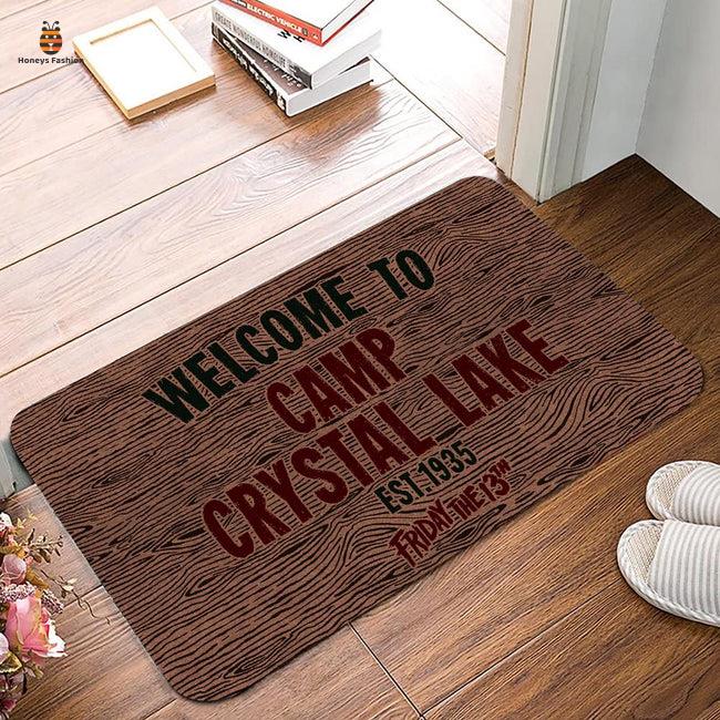 Friday The 13th Welcome To Camp Crystal Lake Doormat