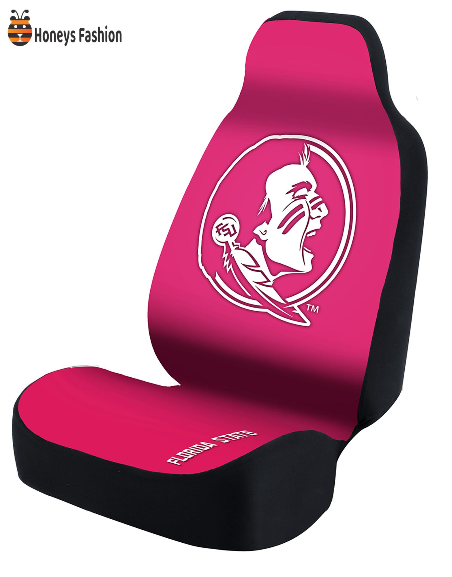 FSU Seminoles Pink Car Seat Cover