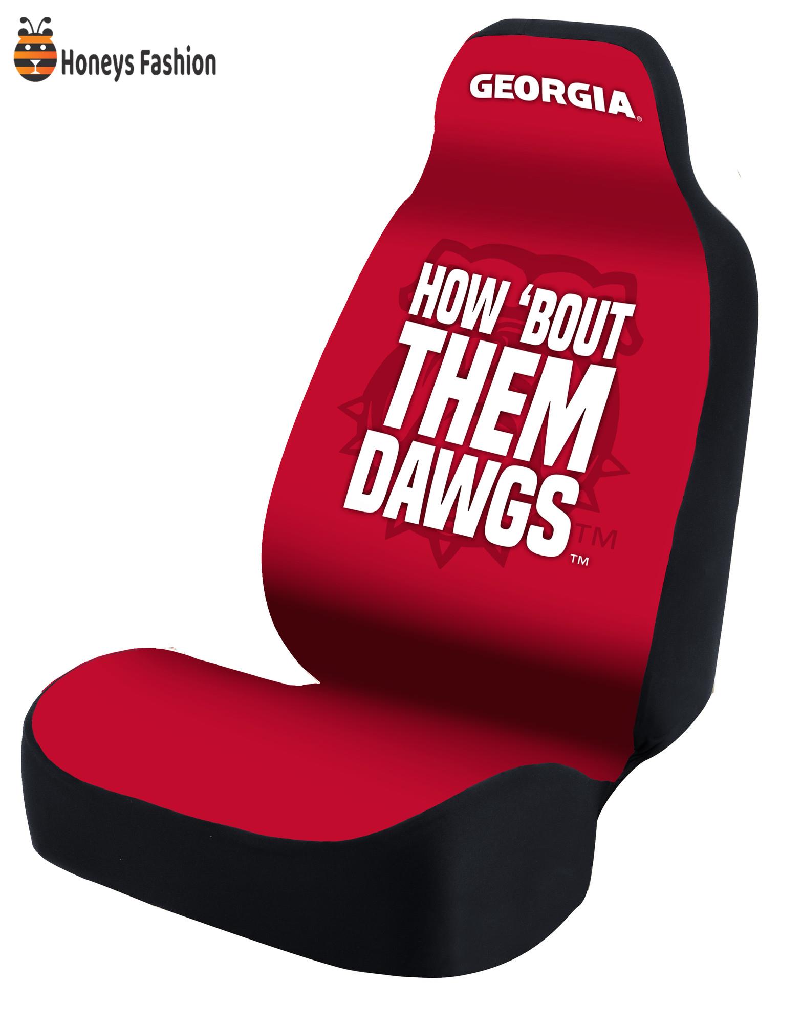 Georgia Bulldogs How ‘Bout Them Dawgs Car Seat Cover
