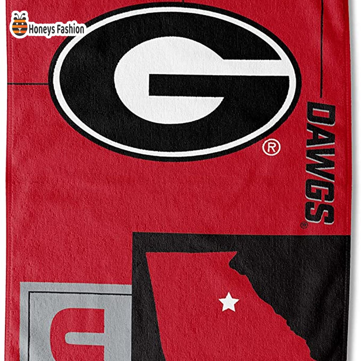Georgia Bulldogs NCAA Beach Towel