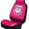 Georgia Bulldogs Pink Car Seat Cover