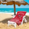 Georgia Bulldogs Stripes NCAA Beach Towel