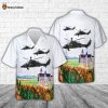 German Army Airbus-Eurocopter EC-665 Tiger Attack Helicopter Hawaiian Shirt