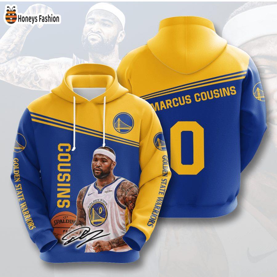 Golden State Warriors DeMarcus Cousins NBA 3D Hoodie