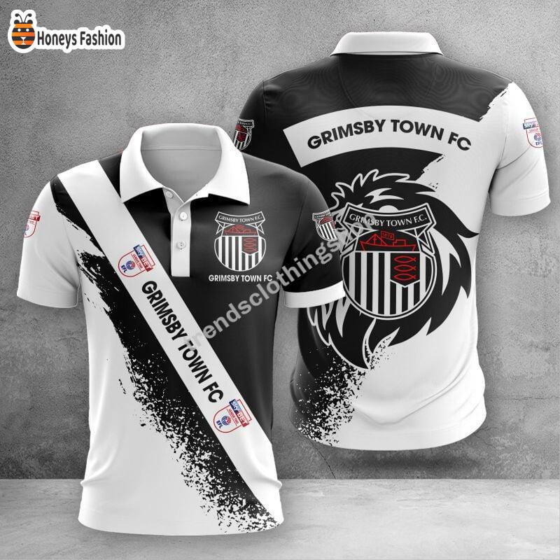 Grimsby Town Lion 3d Hoodie Polo