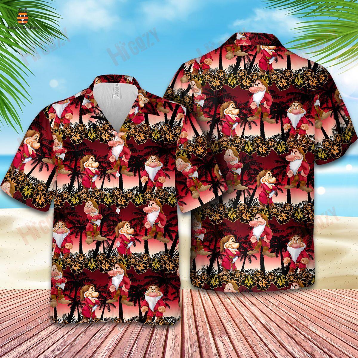Grumpy Disney Tropical Hawaiian Shirt