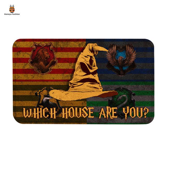 Harry Potter Which Houses Are You Christmas Doormat