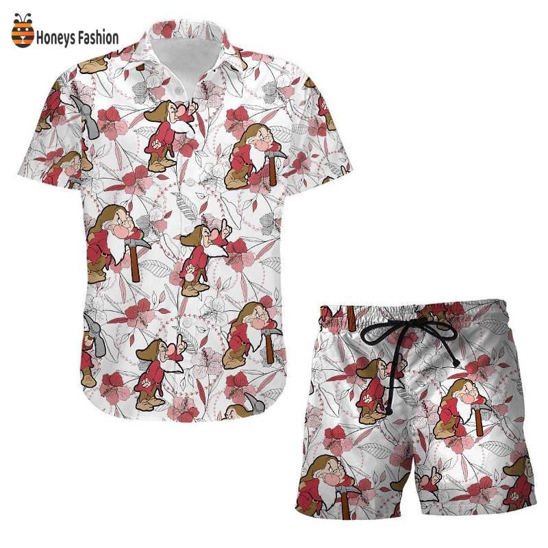 Grumpy Dwarf Hammer Disney Sumer Tropical Hawaiian Shirt And Short