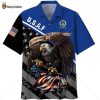 USAF US Military Veteran Eagle Af All Gave Some Hawaiian Shirt And Short