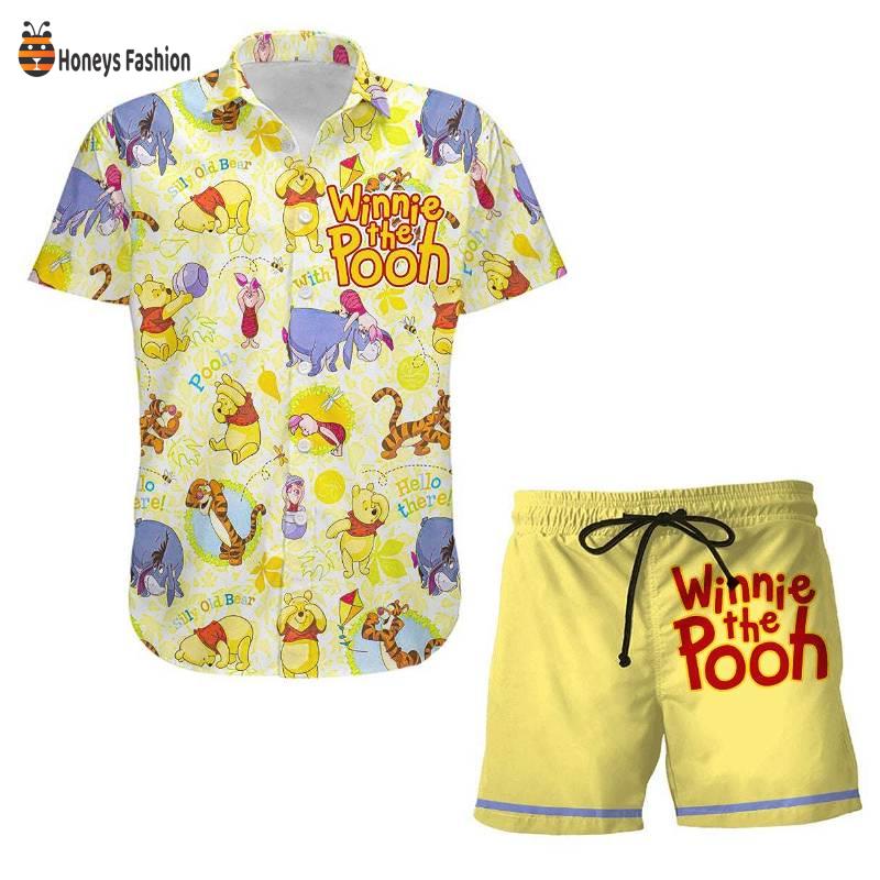 Winnie The Pooh Disney Eeyore Tigger Piglet Hawaiian Shirt And Short