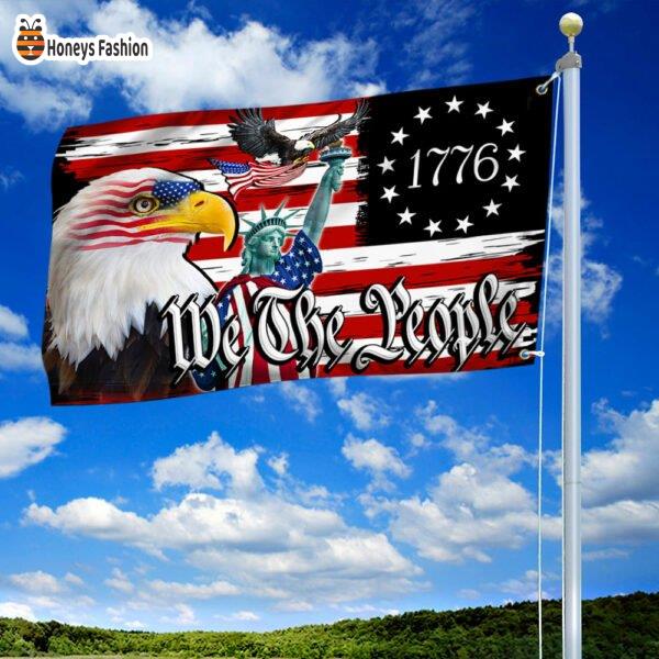 American Patriotic Eagle We The People 1776 Flag