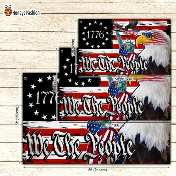 American Patriotic Eagle We The People 1776 Flag