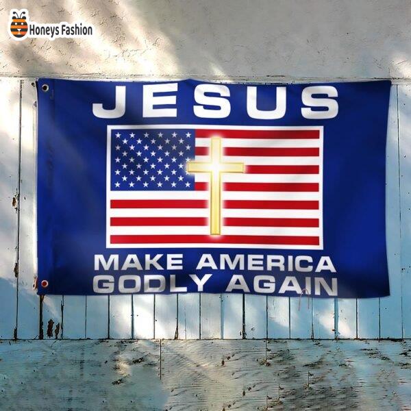 Jesus Make America Godly Again Flag