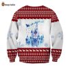 Mickey Mouse Disney Mouse Head Castle White Red Ugly Christmas Sweater