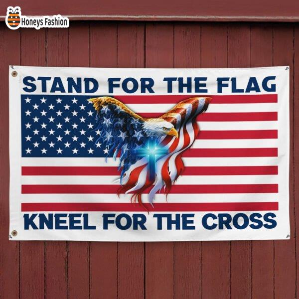 Stand For The Flag Kneel For The Cross Eagle American Flag