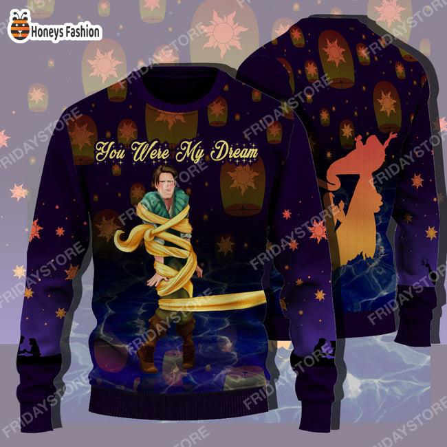 Tangled Flynn Rider You Were My Dream Couple Ugly Christmas Sweater