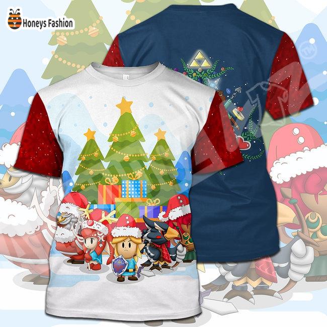 Legend Of Zelda Items Christmas Tree Chibi Hoodie T-shirt