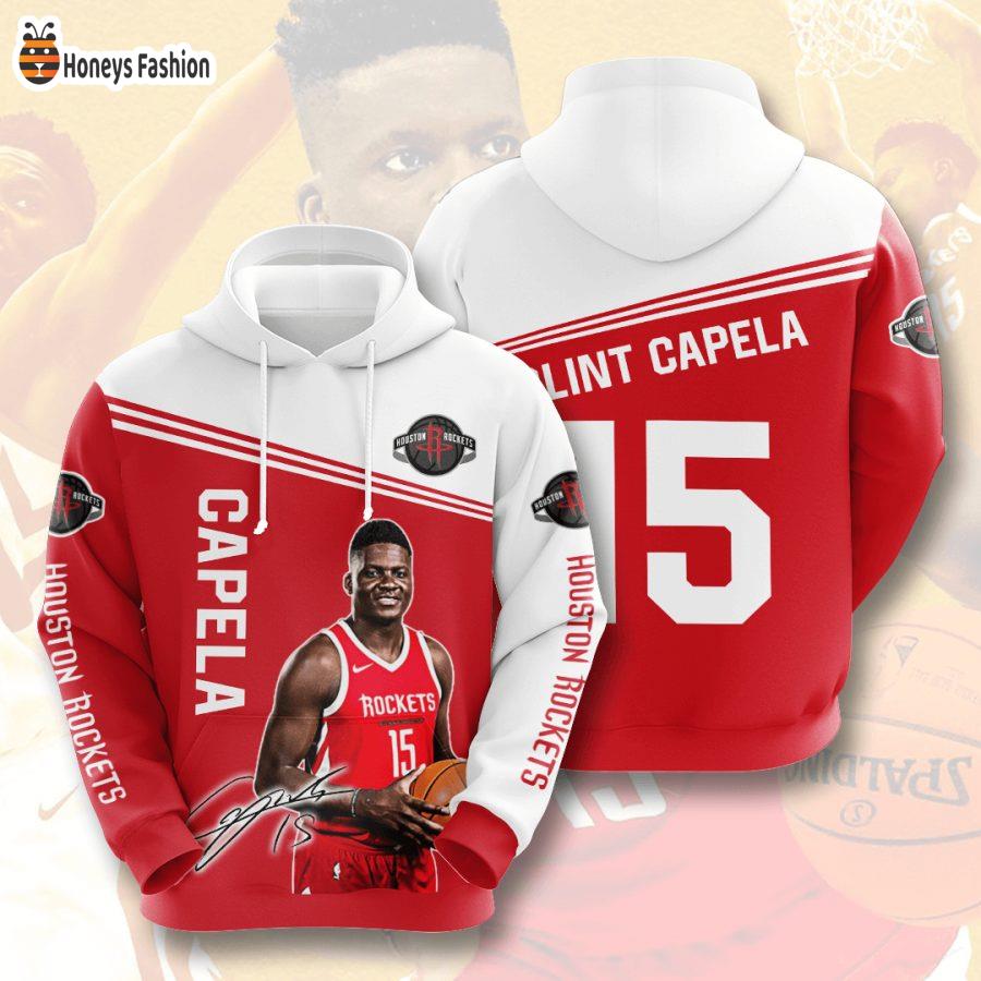 Houston Rockets Clint Capela NBA 3D Hoodie