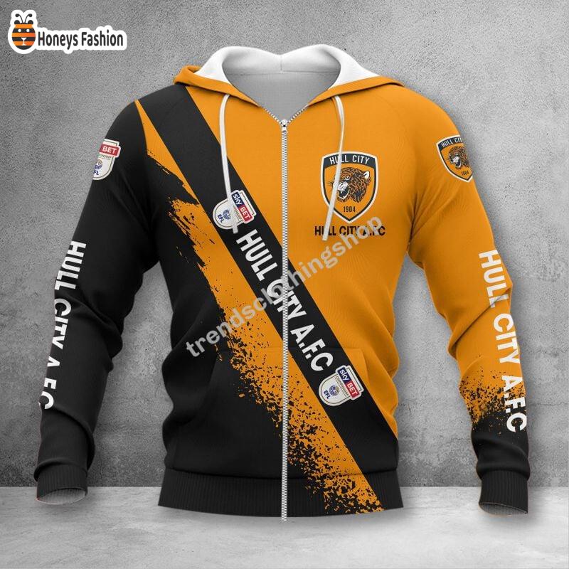 Hull City Lion 3d Hoodie Polo