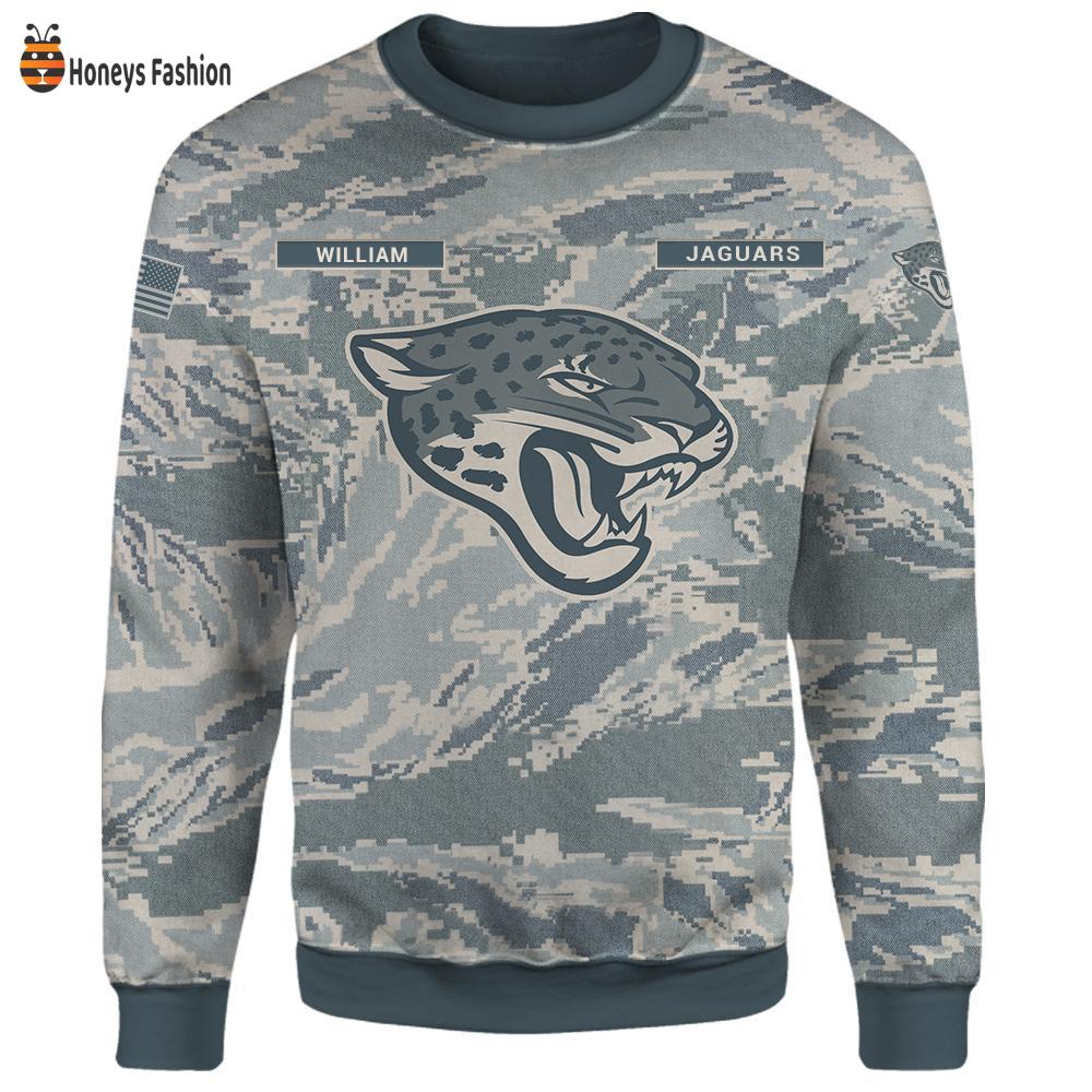 Jacksonville Jaguars U.S Air Force ABU Camouflage Personalized T-Shirt Hoodie
