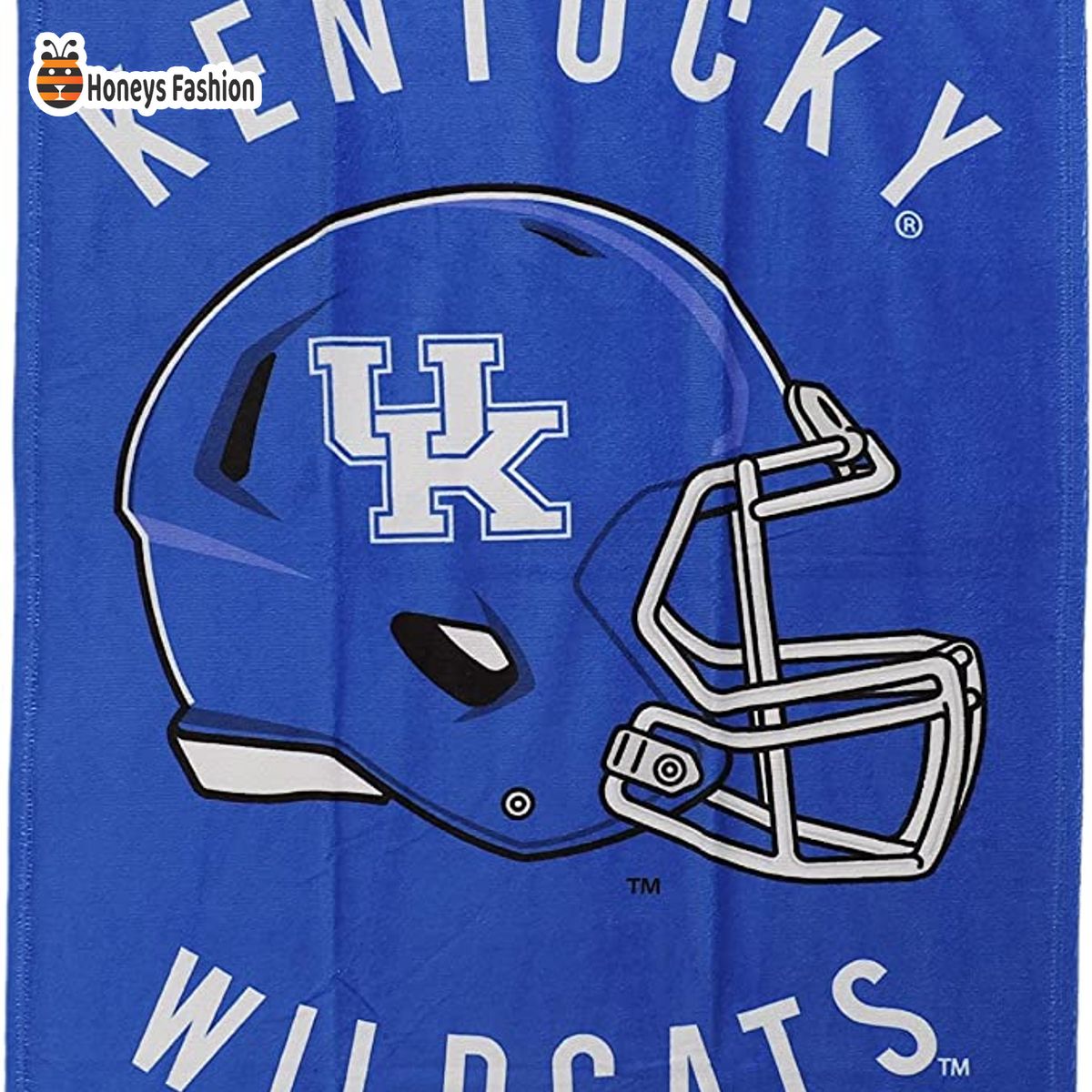 Kentucky Wildcats Stripes NCAA Beach Towel
