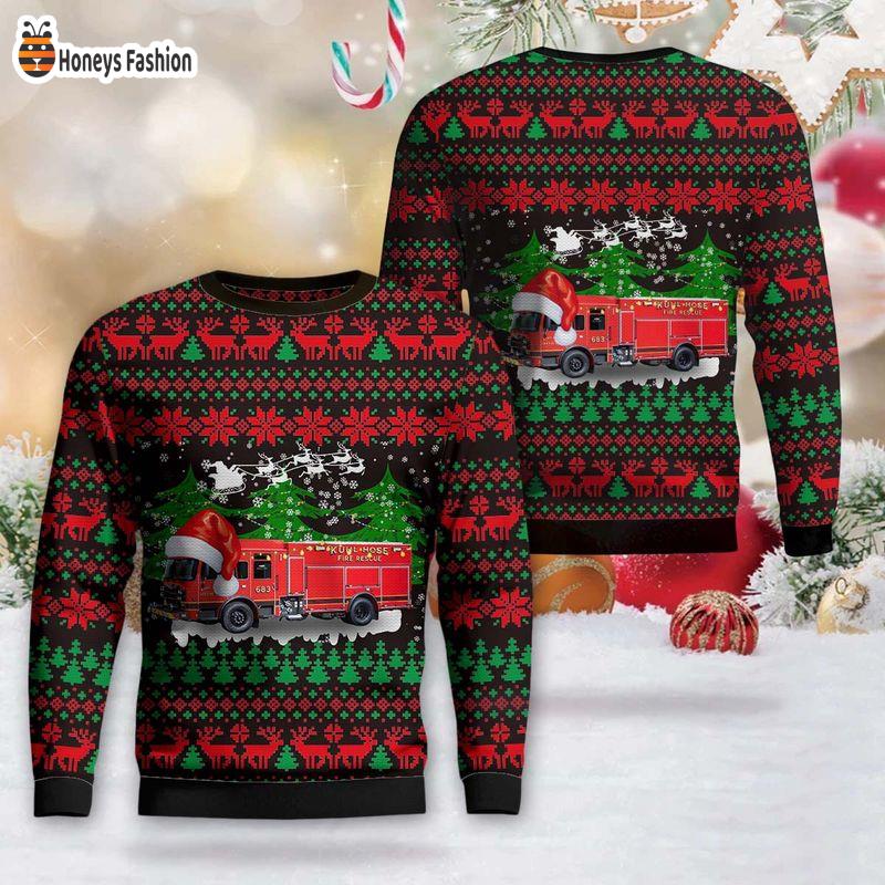 Kuhl Hose Fire Rescue Ugly Sweater