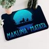 Lion King Hakuna Matata Full Moon Blue Doormat