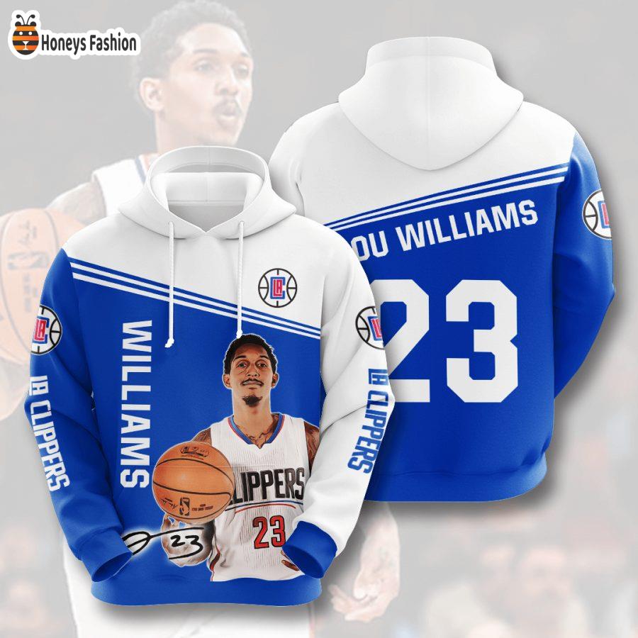 Los Angeles Clippers Lou Williams NBA 3D Hoodie
