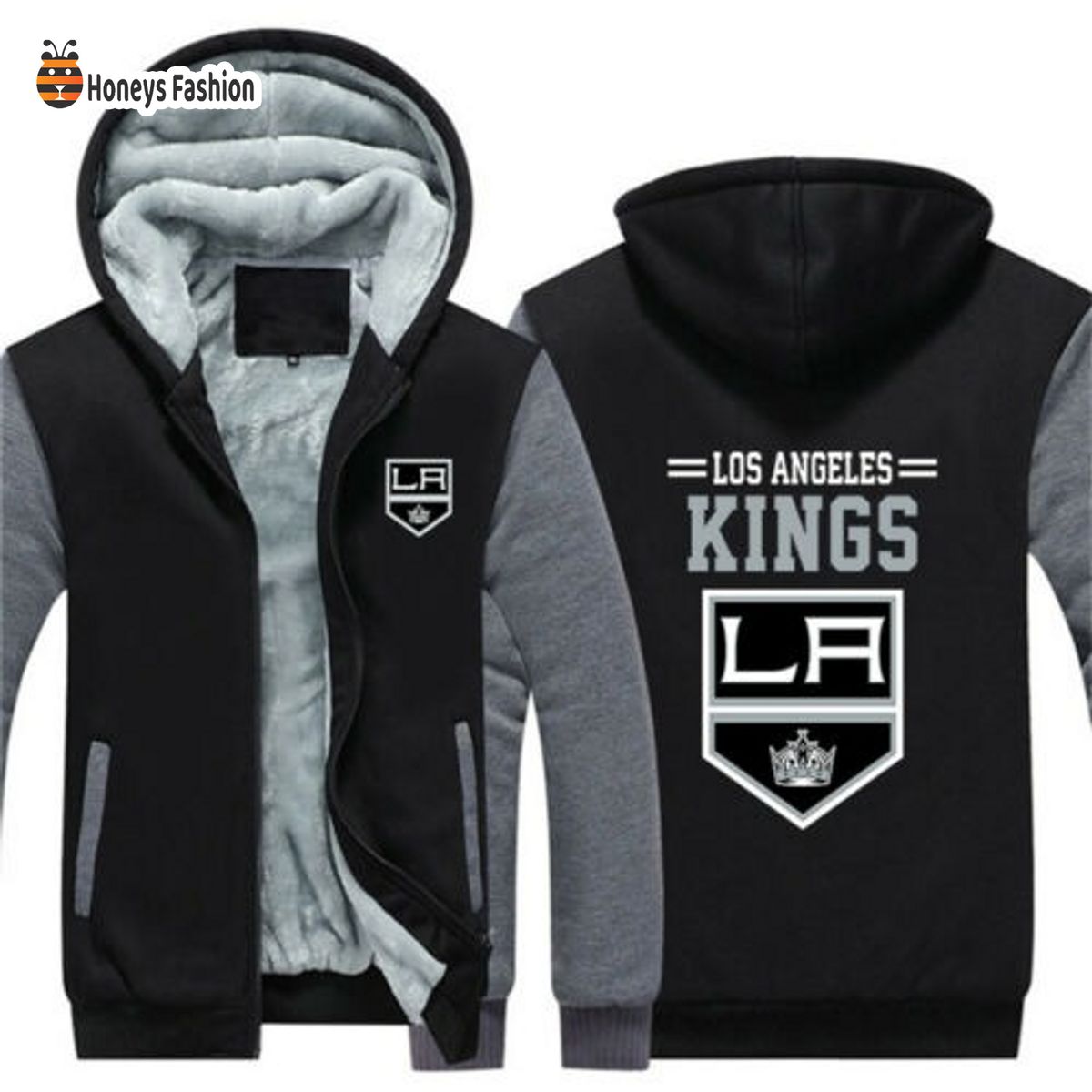 Los Angeles Kings NHL 3D Fleece Hoodie