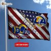 Los Angeles Rams Custom Name Personalized Flag